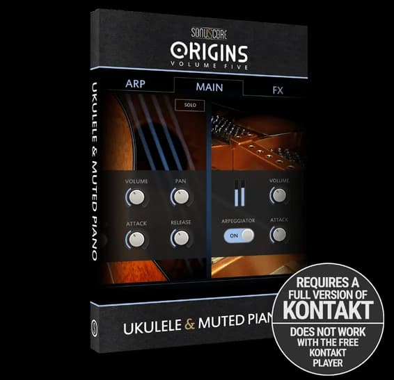 Origins Vol 5 Ukulele and Muted Piano
